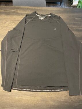 Coolibar Black Long-Sleeve UV Performance Tee